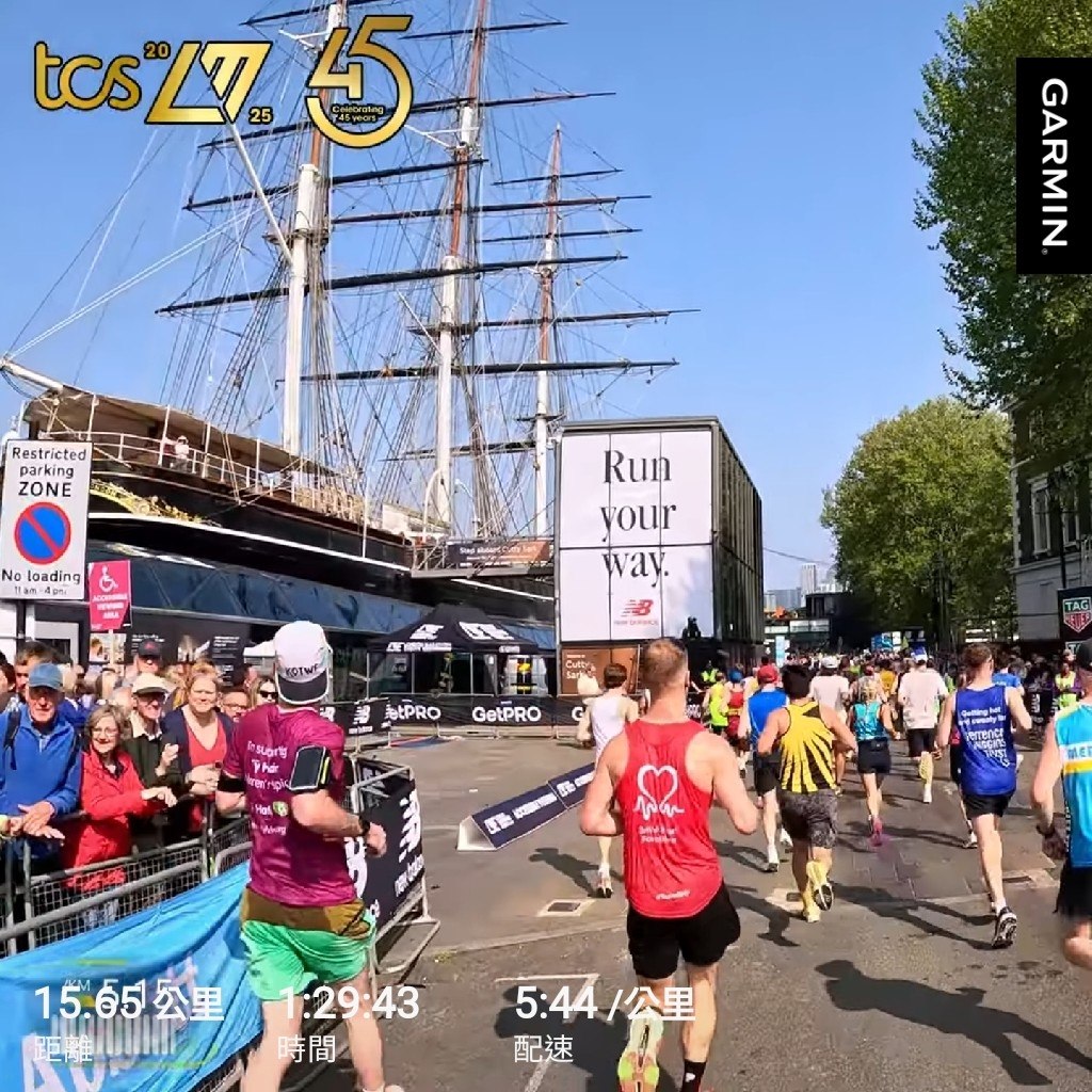 剛跑完虛擬倫敦馬，先說我的心得～