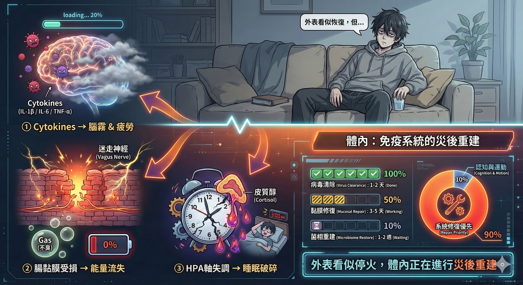 諾羅病毒：病毒界的精銳特種部隊，而且免疫記憶只有半年